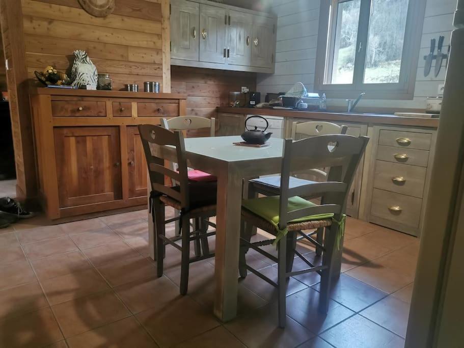 Maison Chaleureuse En Ariege Roquefort-Les-Cascades Exteriör bild