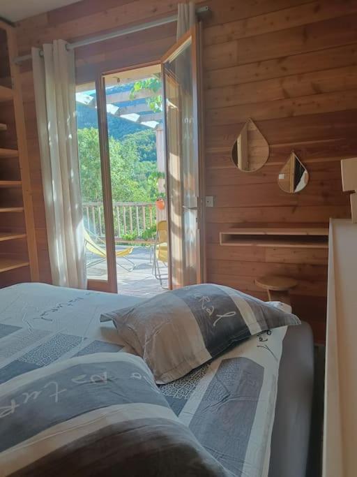 Maison Chaleureuse En Ariege Roquefort-Les-Cascades Exteriör bild